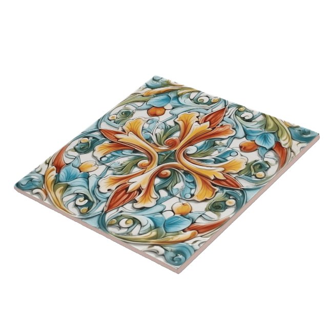 Floral Decorative Tiles (Side)