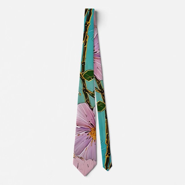 Floral Delight Notebook Tie (Front)