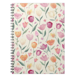 Floral Delight Pattern Notebook
