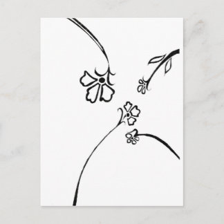 Floral delight postcard