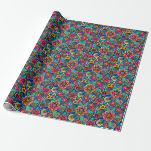 Floral Delight Wrapping Paper