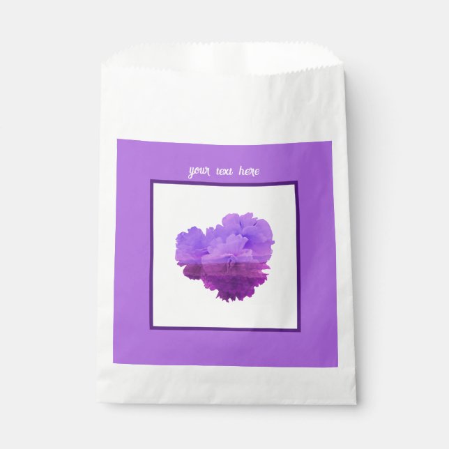 Floral Desert Favour Bag (Front)