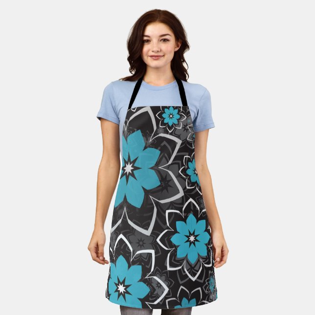 Floral Design 14 Apron (Worn)