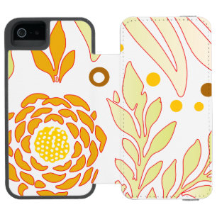 Floral Design 19 Incipio Watson™ iPhone 5 Wallet Case