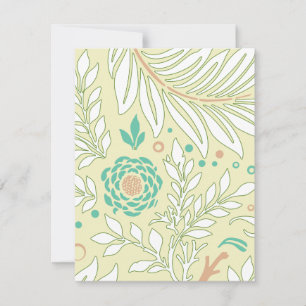 Floral Design 21 Card