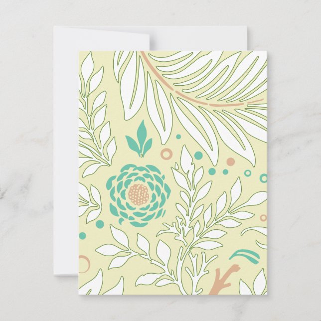 Floral Design 21 Card (Front)