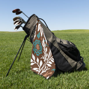 Floral Design 23 Golf Towel