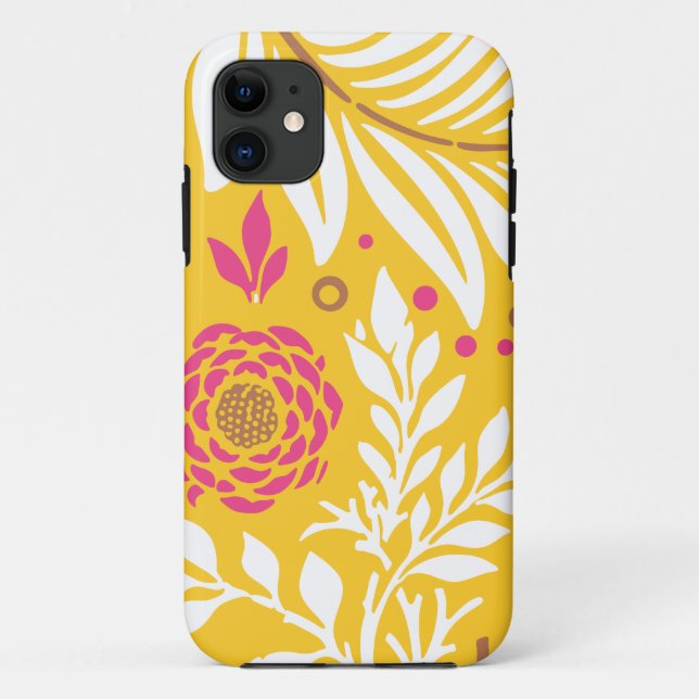 Floral Design 24 Case-Mate iPhone Case (Back)