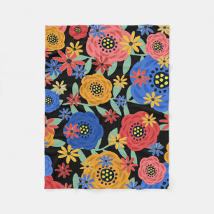 Floral Design 3618 Fleece Blanket