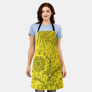 Floral Design 36 Apron