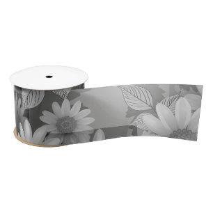 Floral Design 3 Satin Ribbon