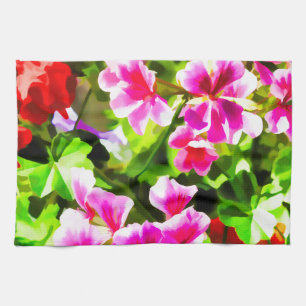 Floral Design 5 Light.jpg Kitchen Towel