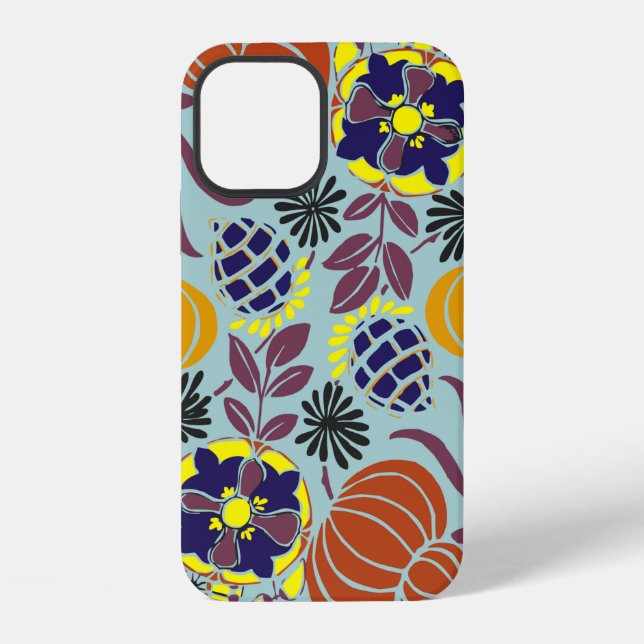 floral design background iPhone case (Back)