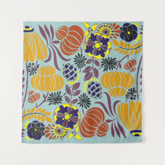 floral design background tapestry