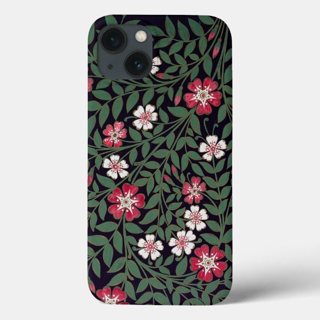 Floral Design by J. Owen, 1863 Case-Mate iPhone Case (Back)