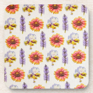 Floral Design Coaster