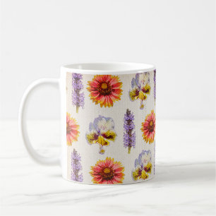 Floral Design Coffee Mug