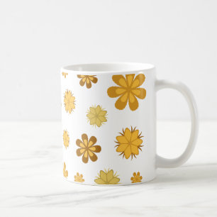 Floral Design Coffee Mug