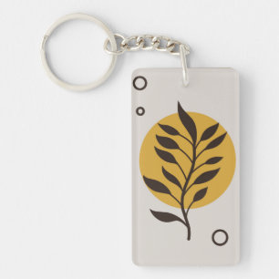 Floral design  keychain