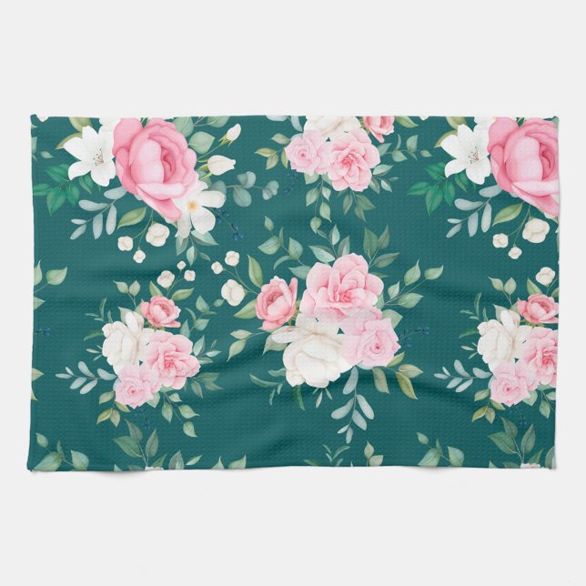 Floral Design Kitchen Towel (Creator Uploaded)