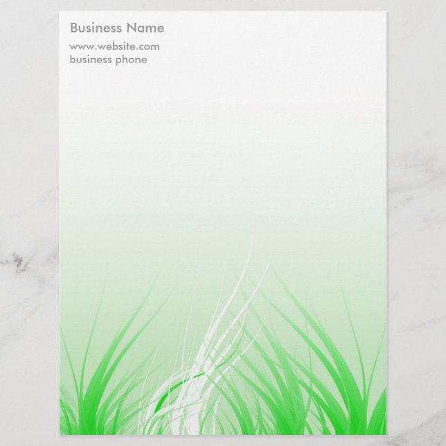 Floral Design Letterhead (Front)