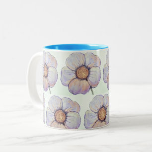 Floral design mug