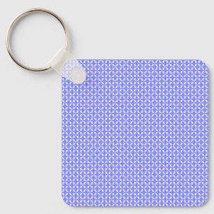 Floral Design Pattern Keychain