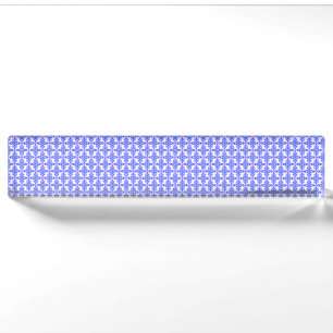 Floral Design Pattern Nameplate