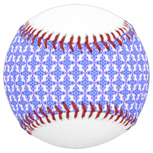 Floral Design Pattern Softball