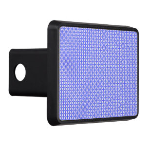 Floral Design Pattern Trailer Hitch Cover