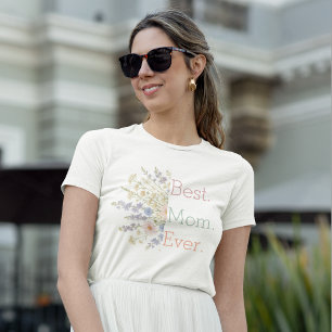 Floral Design - Perfect Mother's Day Gift - T-Shirt