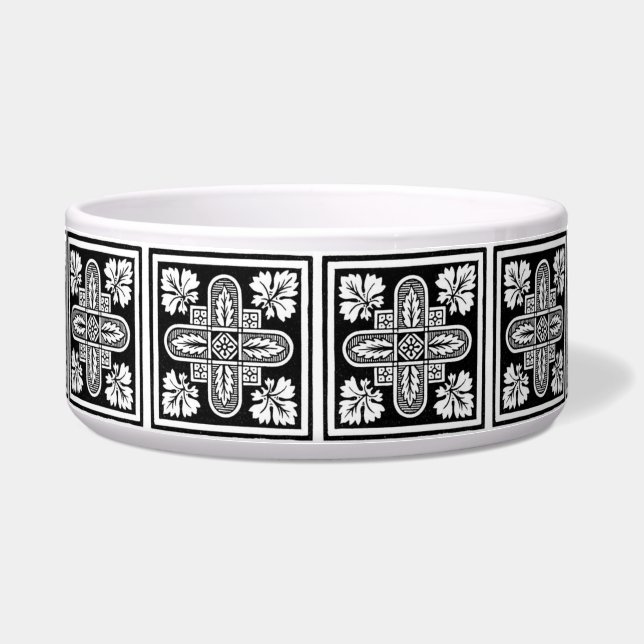 Floral Design Pet Bowl (Front)
