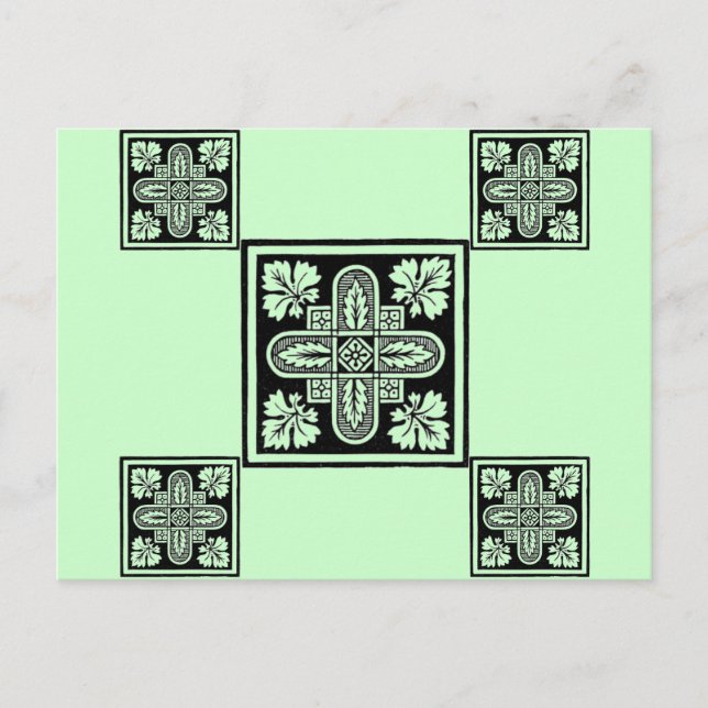 Floral Design Postcard (Front)