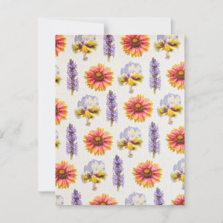 Floral Design Postcard