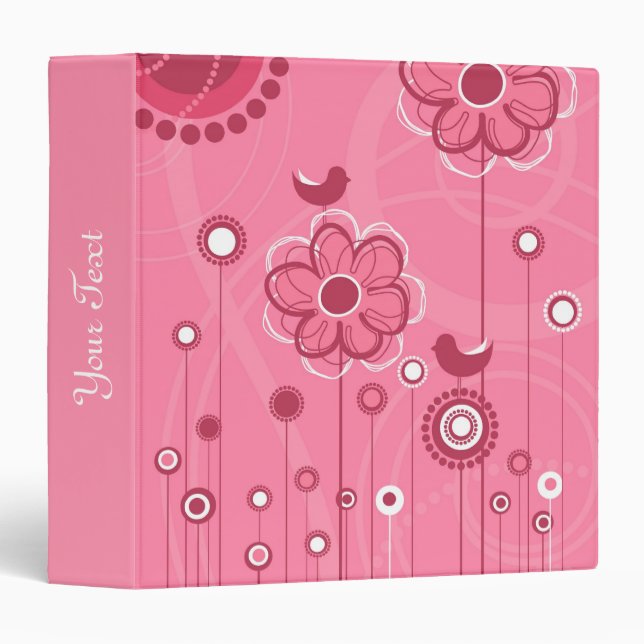 Floral Design School Binder (Front/Spine)