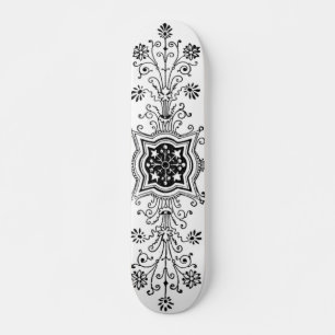 Floral Design Skateboard
