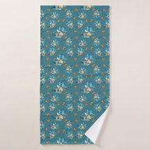 Floral Design Towel