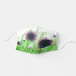 Floral design with slogan: Stop spreading! Cloth Face Mask