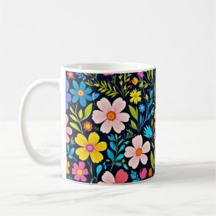 Floral Digital Painting Flowers Pattern-38875 Coffee Mug