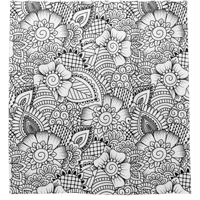 Floral Doodle Pattern (Front)