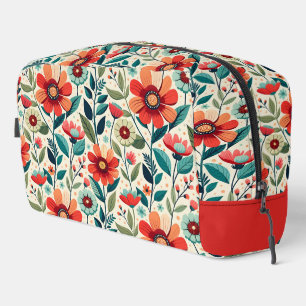 Floral  dopp kit