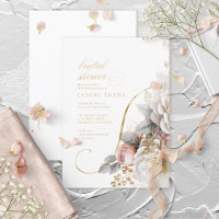 Floral Drama Wedding Bridal Shower ID1022