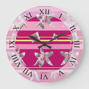 Floral Dream Art Wall Clock