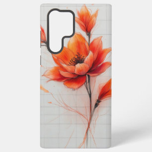 Floral Dream Design Elegant Flower Samsung Galaxy Case