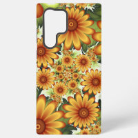 Floral Dream, Modern Abstract Flower Fractal Art