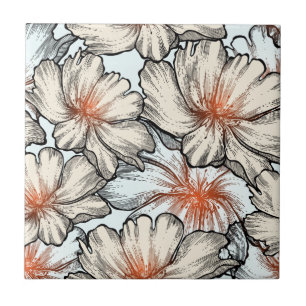 Floral Dreams #10 at Susiejayne Tile
