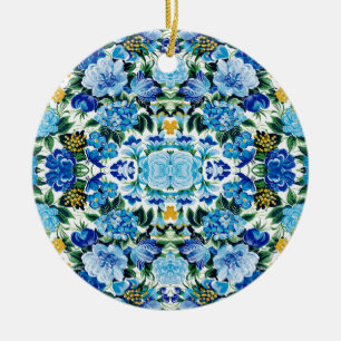 Floral Dreams #5 at Susiejayne Ceramic Ornament