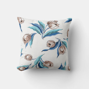 Floral Dreams #9 @ Susiejayne Throw Pillow