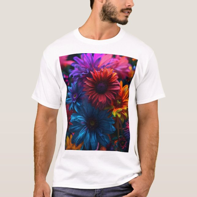 Floral Dreamscape T-Shirt (Front)