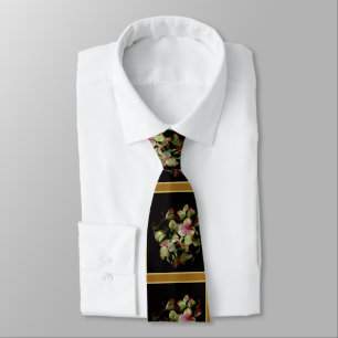 Floral Dress Clergy Tie